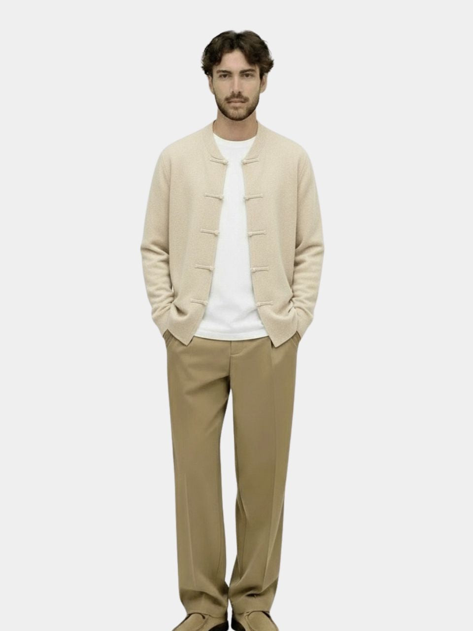 Cardigan cachemire Torino - Cross & Crown
