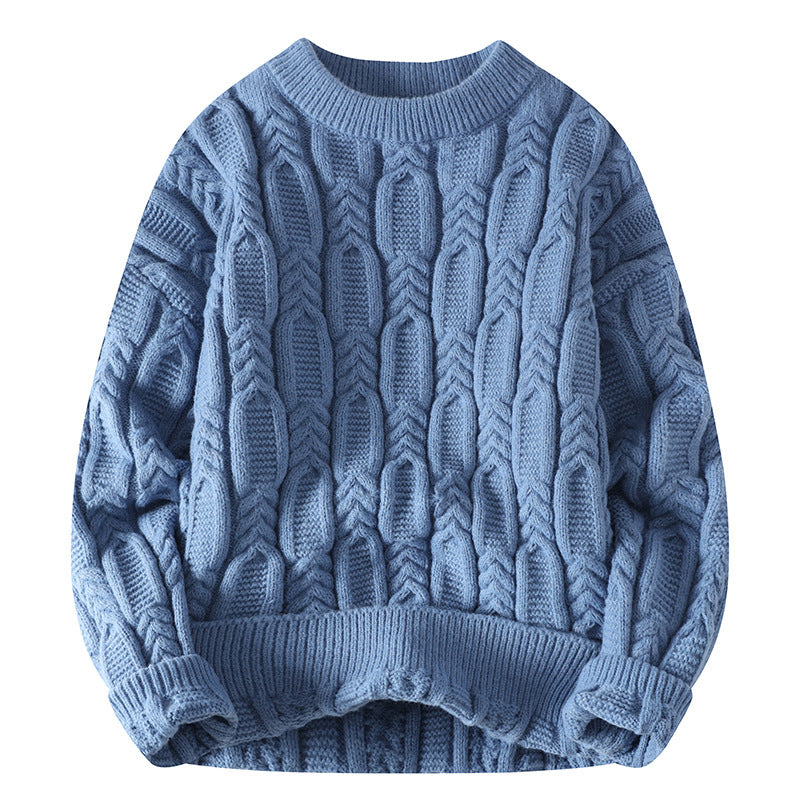 Pull en maille torsadée OLIVER