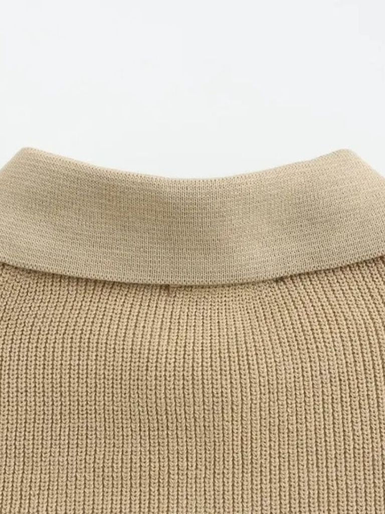 Pull Zippé Essentiel - Cross & Crown