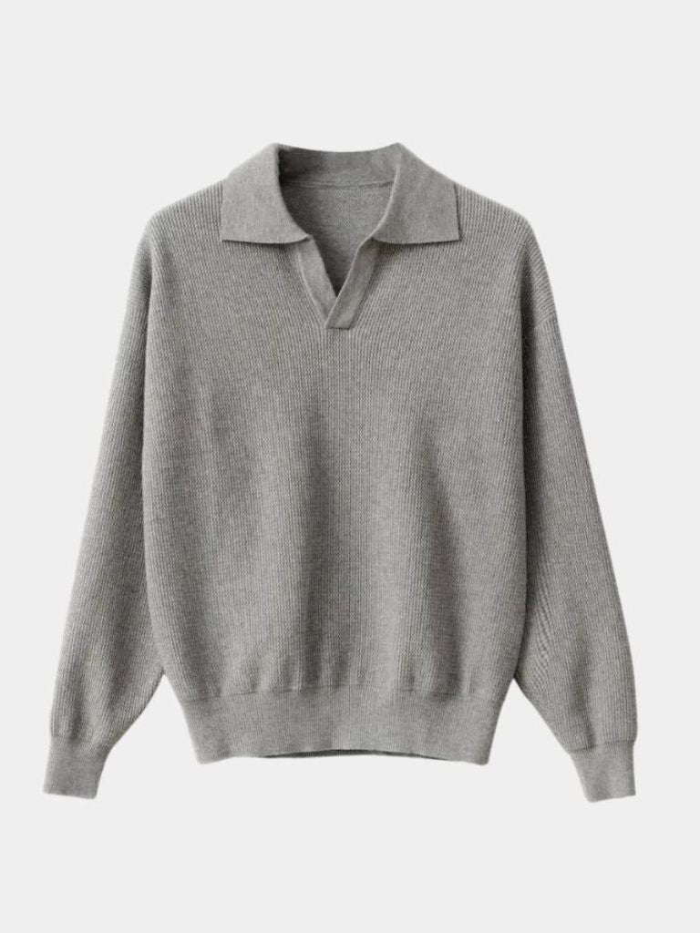 Pull Col V Essentiel - Cross & Crown
