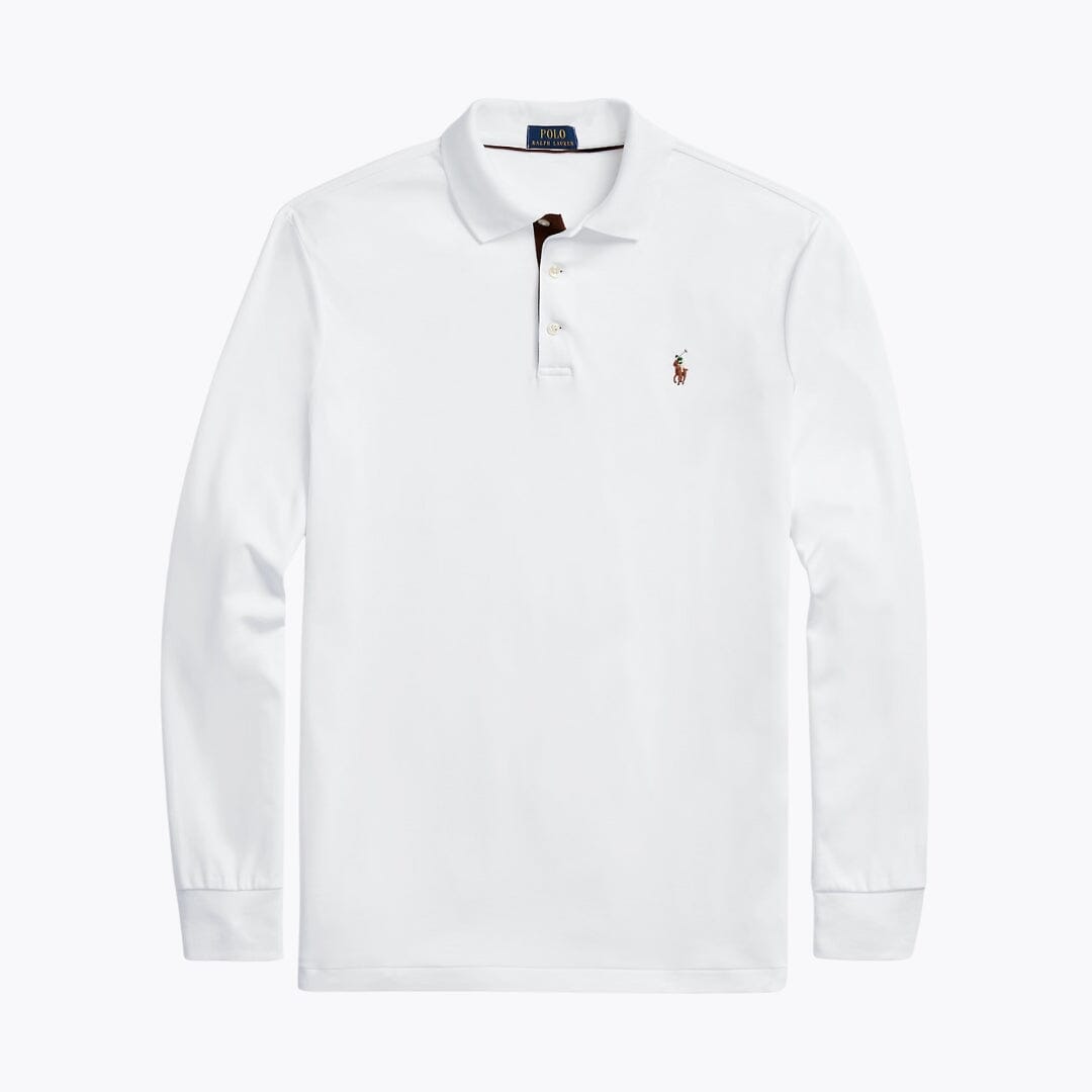 Men's Classic Fit Soft Cotton Polo Shirt