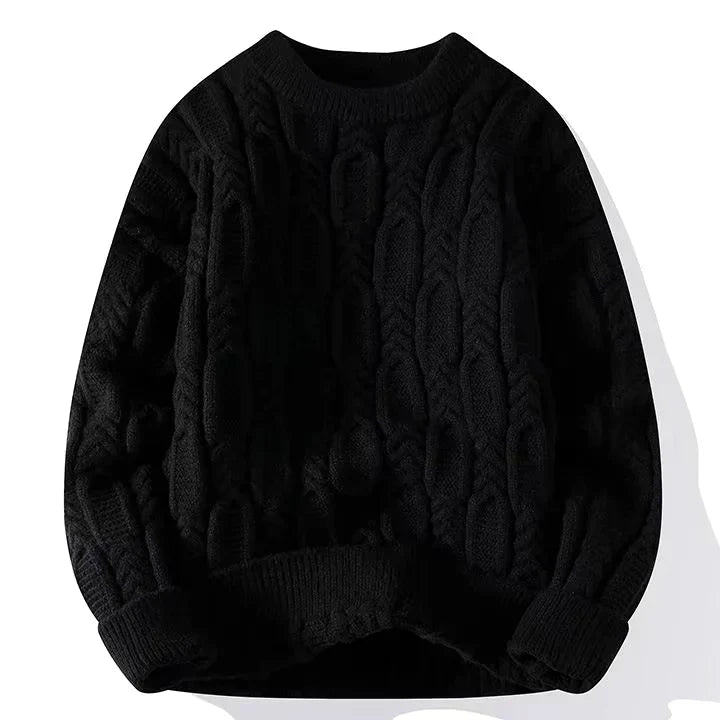 Pull en maille torsadée OLIVER