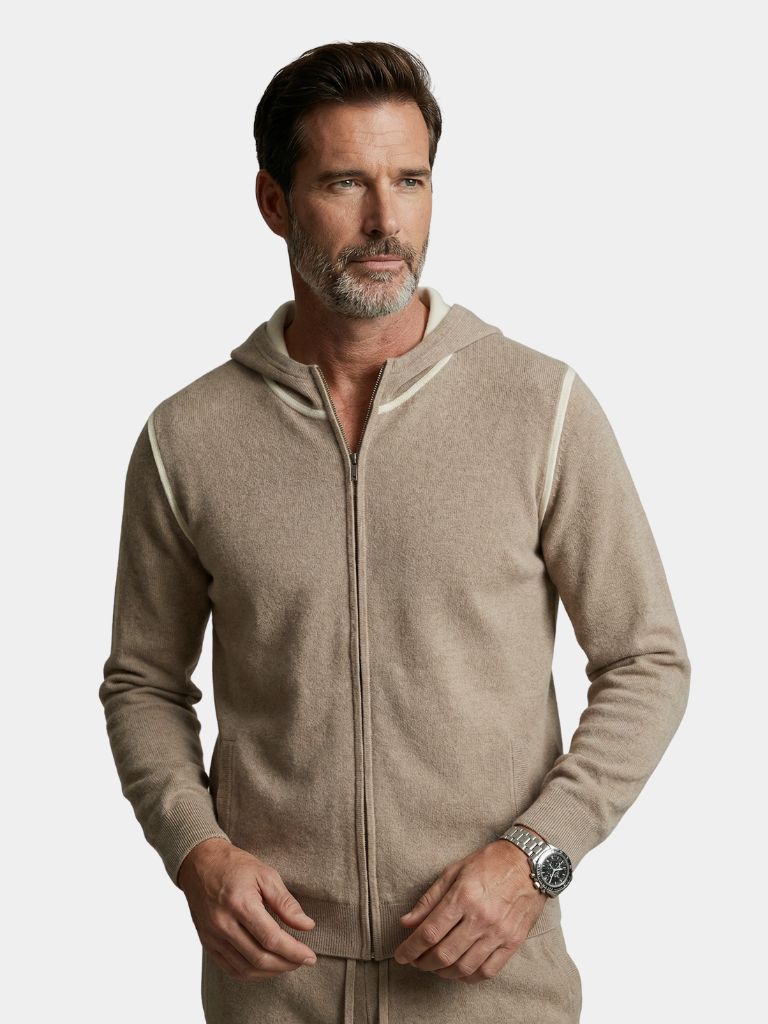 Ensemble Cachemire Belvoir Taupe