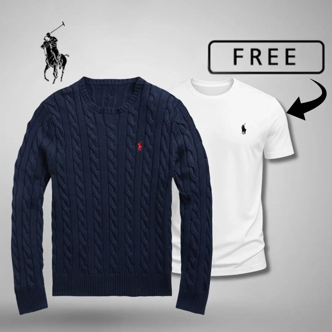 Men's Premium Sweater™ + Free T-Shirt  🎁