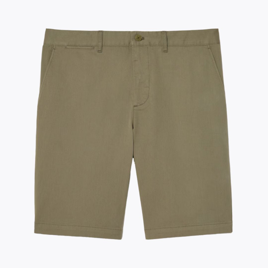 L.C Slim Fit Stretch Cotton Chino Shorts