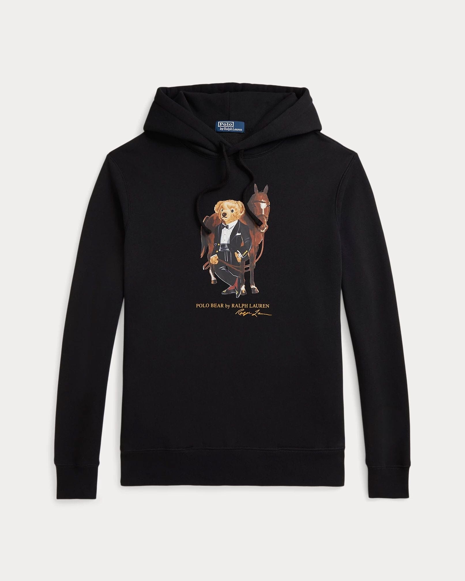 Men's Polo Bear Fleece Hoodie